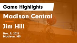 Madison Central  vs Jim Hill  Game Highlights - Nov. 5, 2021