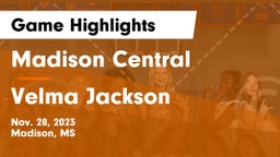 Madison Central  vs Velma Jackson  Game Highlights - Nov. 28, 2023