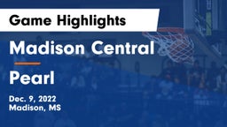 Madison Central  vs Pearl  Game Highlights - Dec. 9, 2022