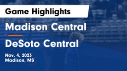 Madison Central  vs DeSoto Central  Game Highlights - Nov. 4, 2023