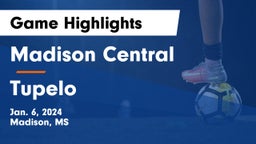 Madison Central  vs Tupelo  Game Highlights - Jan. 6, 2024