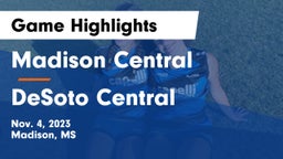 Madison Central  vs DeSoto Central  Game Highlights - Nov. 4, 2023