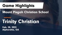 Mount Pisgah Christian School vs Trinity Christian  Game Highlights - Feb. 28, 2023