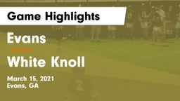 Evans  vs White Knoll  Game Highlights - March 15, 2021