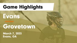 Evans  vs Grovetown  Game Highlights - March 7, 2023