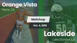 Matchup: Orange Vista vs. Lakeside  2019