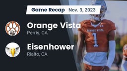 Recap: Orange Vista  vs. Eisenhower  2023