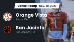 Recap: Orange Vista  vs. San Jacinto  2023