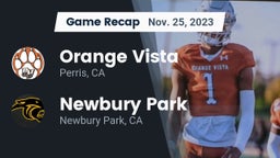 Recap: Orange Vista  vs. Newbury Park  2023