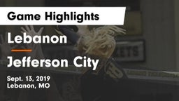 Lebanon  vs Jefferson City  Game Highlights - Sept. 13, 2019