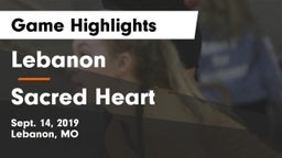 Lebanon  vs Sacred Heart Game Highlights - Sept. 14, 2019