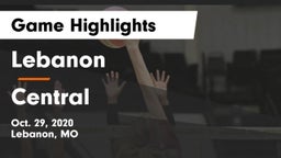 Lebanon  vs Central  Game Highlights - Oct. 29, 2020