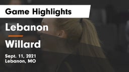 Lebanon  vs Willard Game Highlights - Sept. 11, 2021