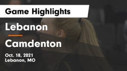 Lebanon  vs Camdenton Game Highlights - Oct. 18, 2021