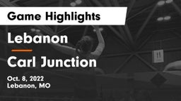 Lebanon  vs Carl Junction Game Highlights - Oct. 8, 2022