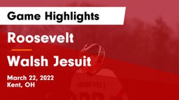 Roosevelt  vs Walsh Jesuit  Game Highlights - March 22, 2022