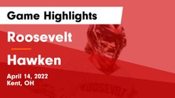 Roosevelt  vs Hawken  Game Highlights - April 14, 2022
