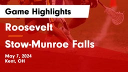 Roosevelt  vs Stow-Munroe Falls  Game Highlights - May 7, 2024