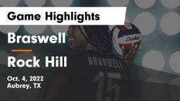 Braswell  vs Rock Hill  Game Highlights - Oct. 4, 2022