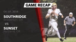 Recap: Southridge  vs. Sunset  2016