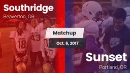 Matchup: Southridge High Scho vs. Sunset  2017