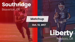 Matchup: Southridge High Scho vs. Liberty  2017