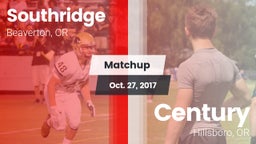 Matchup: Southridge High Scho vs. Century  2017