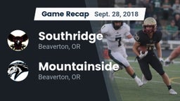 Recap: Southridge  vs. Mountainside  2018