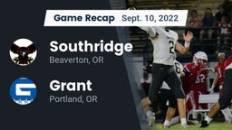 Recap: Southridge  vs. Grant  2022