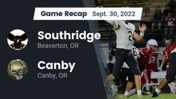 Recap: Southridge  vs. Canby  2022