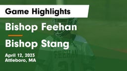 Bishop Feehan  vs Bishop Stang  Game Highlights - April 12, 2023