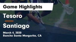 Tesoro  vs Santiago  Game Highlights - March 4, 2020
