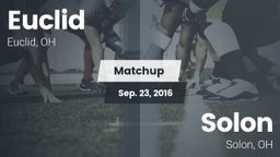 Matchup: Euclid  vs. Solon  2016