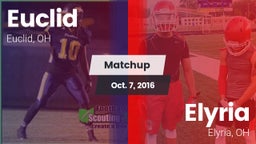 Matchup: Euclid  vs. Elyria  2016
