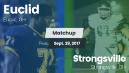 Matchup: Euclid  vs. Strongsville  2017