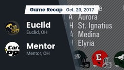 Recap: Euclid  vs. Mentor  2017