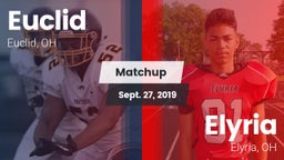 Matchup: Euclid  vs. Elyria  2019