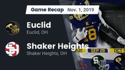 Recap: Euclid  vs. Shaker Heights  2019