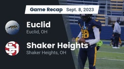 Recap: Euclid  vs. Shaker Heights  2023