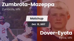 Matchup: Zumbrota-Mazeppa vs. Dover-Eyota  2017