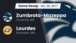 Recap: Zumbrota-Mazeppa  vs. Lourdes  2017