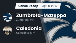 Recap: Zumbrota-Mazeppa  vs. Caledonia  2017