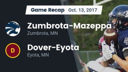 Recap: Zumbrota-Mazeppa  vs. Dover-Eyota  2017