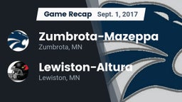 Recap: Zumbrota-Mazeppa  vs. Lewiston-Altura 2017