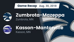 Recap: Zumbrota-Mazeppa  vs. Kasson-Mantorville  2018