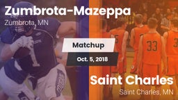 Matchup: Zumbrota-Mazeppa vs. Saint Charles  2018