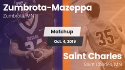 Matchup: Zumbrota-Mazeppa vs. Saint Charles  2019