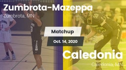Matchup: Zumbrota-Mazeppa vs. Caledonia  2020