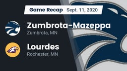 Recap: Zumbrota-Mazeppa  vs. Lourdes  2020