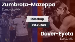 Matchup: Zumbrota-Mazeppa vs. Dover-Eyota  2020